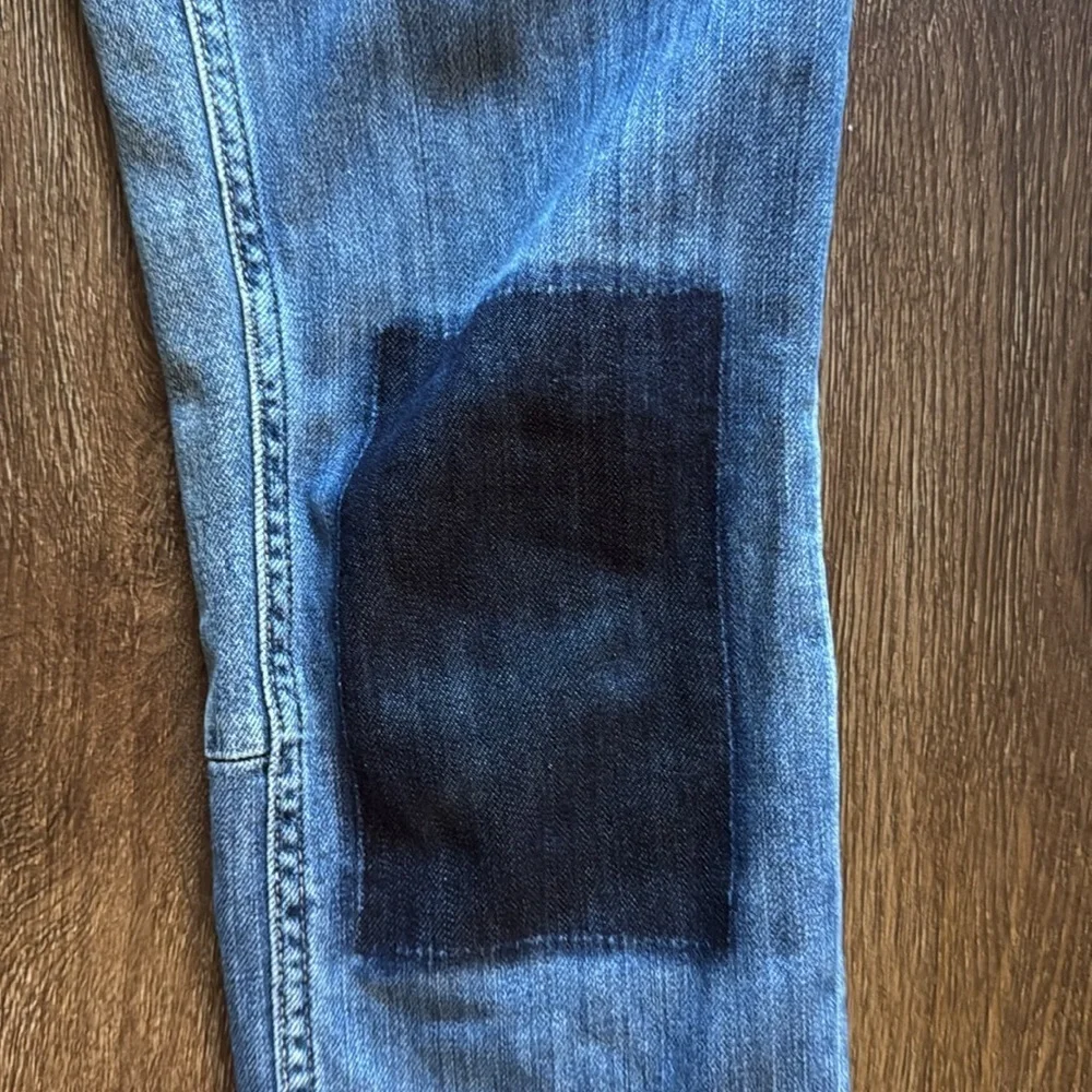 Anthropologie PAIGE Sierra High Rise Denim Overalls Distressed